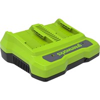 Greenworks G24X2UC2 24v Cordless Standard Twin Li-ion Battery Charger Greenworks G24X2UC2 24v Cordless Standard Twin Li-ion Battery Charger