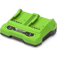 Greenworks G24X2UC4 24v Cordless Fast Twin Li-ion Battery Charger Greenworks G24X2UC4 24v Cordless Fast Twin Li-ion Battery Charger