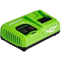 Greenworks G40UC5 40v Cordless Fast Battery Charger Greenworks G40UC5 40v Cordless Fast Battery Charger