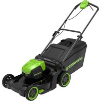 Greenworks MO40L 40v Cordless Brushless Rotary Lawnmower 410mm Greenworks MO40L 40v Cordless Brushless Rotary Lawnmower 410mm