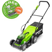 Greenworks G40LM35 40v Cordless Rotary Lawnmower 350mm Greenworks G40LM35 40v Cordless Rotary Lawnmower 350mm