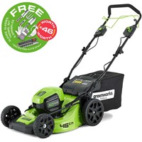 Greenworks GD60LM46SP 60v Cordless Brushless Self Propelled Rotary Lawnmower 460mm Greenworks GD60LM46SP 60v Cordless Brushless Self Propelled Rotary Lawnmower 460mm