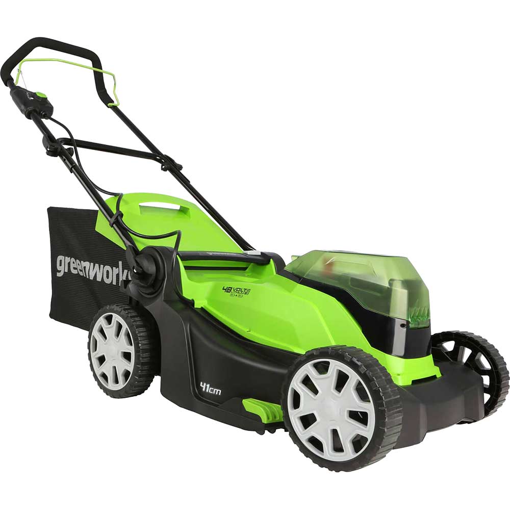 Greenworks G24x2lm41 48V Cordless Rotary Lawnmower 410Mm 41Cm