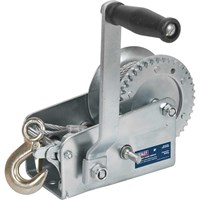 Sealey Hardened Steel Geared Hand Winch with Cable