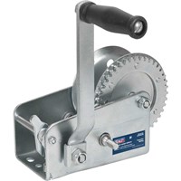 Sealey Hardened Steel Geared Hand Winch with Manual Brake