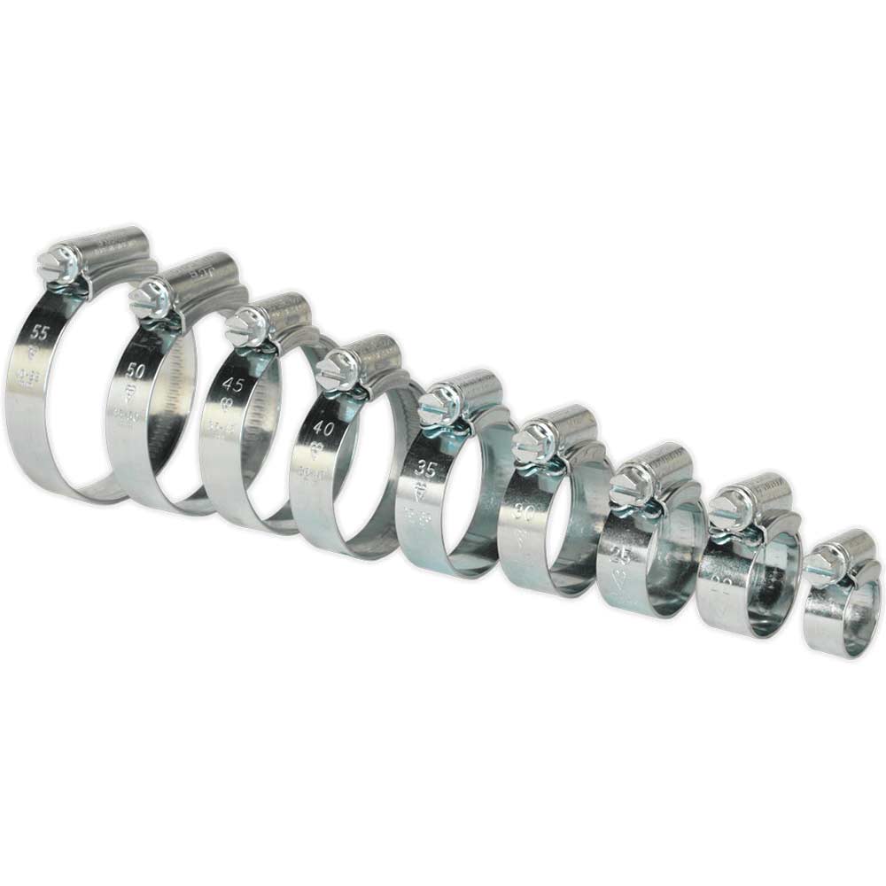 Sealey 85 Piece High Grip Hose Clip Assortment Size 22
