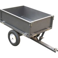 Handy THGT500 Steel Garden Towable Dump Cart Handy THGT500 Steel Garden Towable Dump Cart