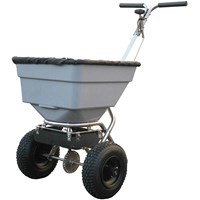 Handy THSS100 Stainless Steel Push Feed, Grass and Salt Broadcast Spreader Handy THSS100 Stainless Steel Push Feed, Grass and Salt Broadcast Spreader