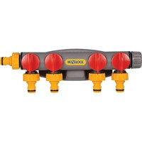 Hozelock 4 Way Threaded Tap Hose Pipe Connector Hozelock 4 Way Threaded Tap Hose Pipe Connector