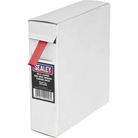 Sealey Heat Shrink Tubing Roll Red 