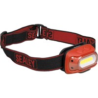 Sealey Rechargeable Auto Sensor COB LED Head Torch Sealey Rechargeable Auto Sensor COB LED Head Torch