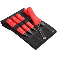 Hultafors 5 Piece EDC Bevel Edge Wood Chisel Set 