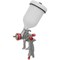 Sealey HVLP01 Gravity Feed Air Spray Gun 