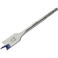 Irwin 4X Blue Groove Flat Wood Drill Bit Irwin 4X Blue Groove Flat Wood Drill Bit