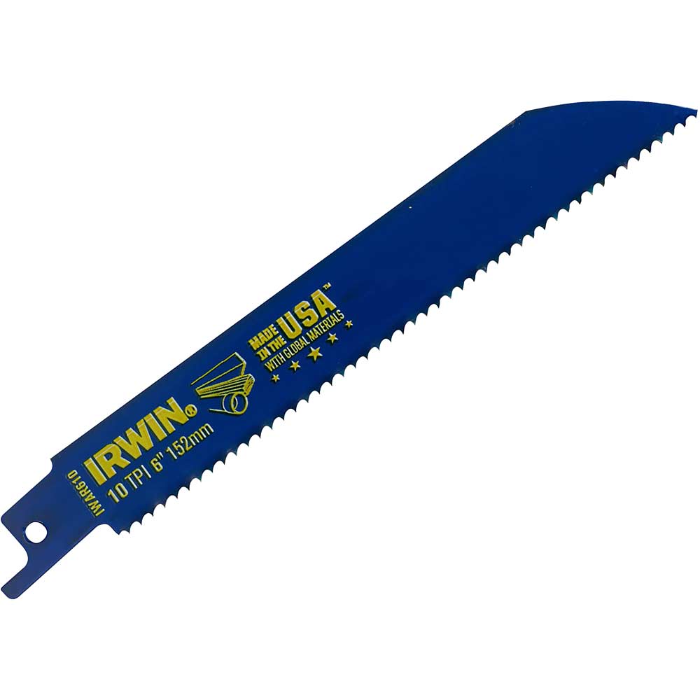 Irwin 610R Reciprocating Saw Blades For Wood And Metal 150Mm Pack Of Size 5
