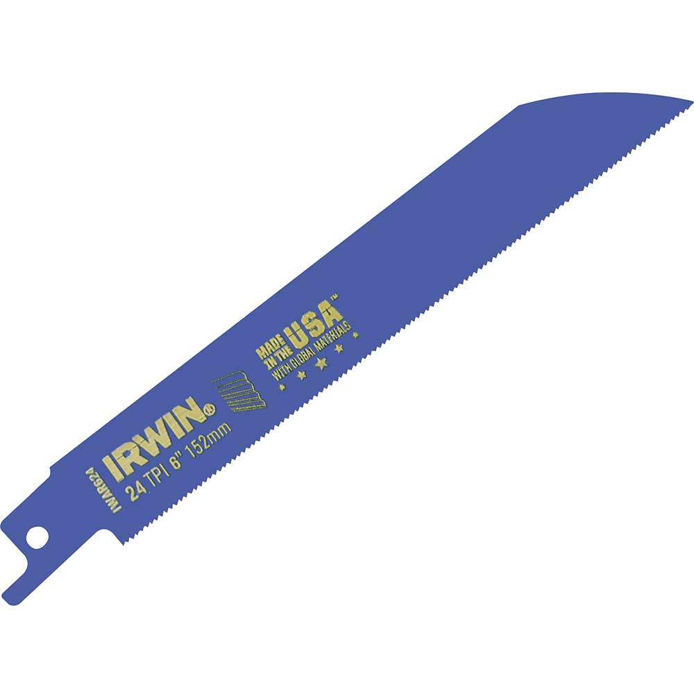 Irwin 624R Reciprocating Saw Blades For Metal Size 1.5