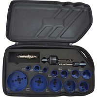Irwin 17 Piece Bi Metal Hole Saw Set Irwin 17 Piece Bi Metal Hole Saw Set