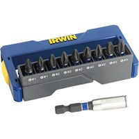 Irwin 10 Piece Impact Screwdriver Bit Set Irwin 10 Piece Impact Screwdriver Bit Set