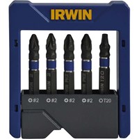 Irwin 5 Piece Impact Screwdriver Bit Set Irwin 5 Piece Impact Screwdriver Bit Set