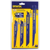 Irwin 11 Piece Bi Metal Reciprocating Sabre Saw Blade Set