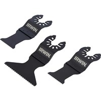Irwin 3 Piece OIS Oscillating Multi Tool Blades Set  Irwin 3 Piece OIS Oscillating Multi Tool Blades Set