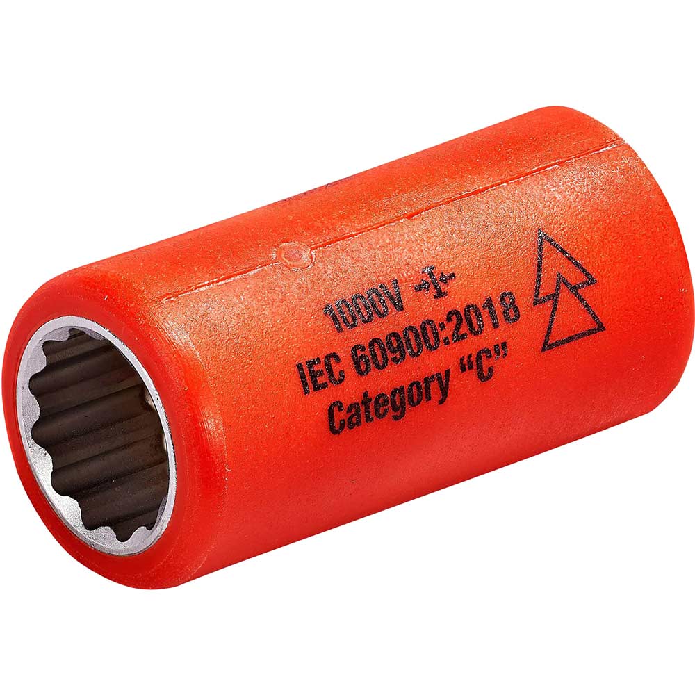 ITL 3/8" Drive Insulated Bi Hexagon Socket 3/8" 13mm