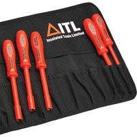 ITL 5 Piece Insulated Nut Spinner Set ITL 5 Piece Insulated Nut Spinner Set