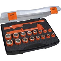 ITL 19 Piece 1/2" Drive Insulated Bi Hexagon Socket Set