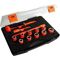 ITL 13 Piece Insulated 1/2" Drive Bi Hexagon Socket Set