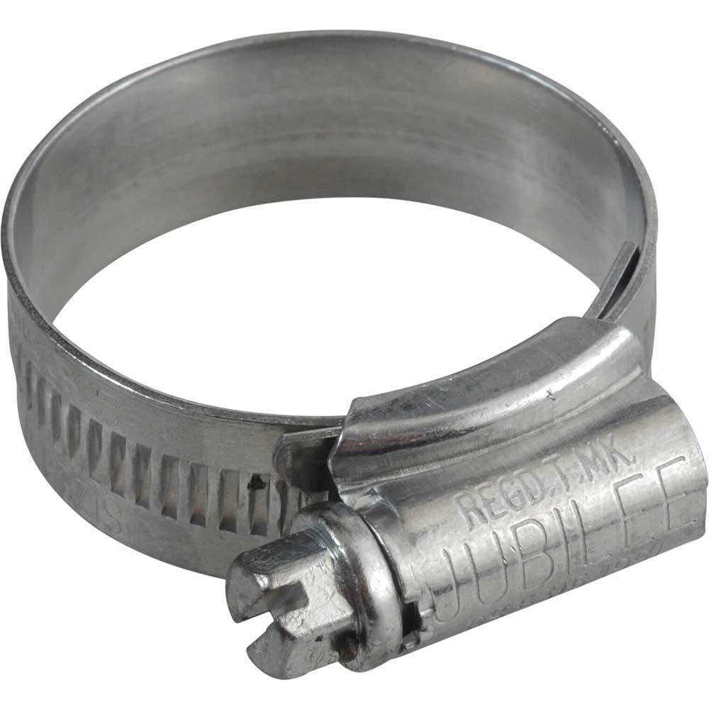 Jubilee Zinc Plated Hose Clip 25Mm - 35Mm Pack Of Size 1
