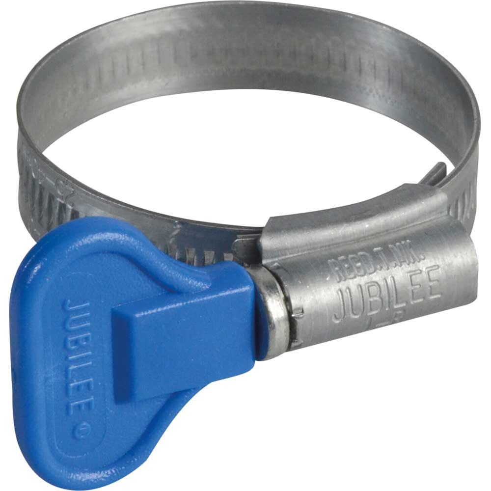 Jubilee Zinc Plated Wing Spade Hose Clip 25Mm - 40Mm Pack Of Size 1