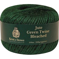 Kent and Stowe Jute Garden Twine Green