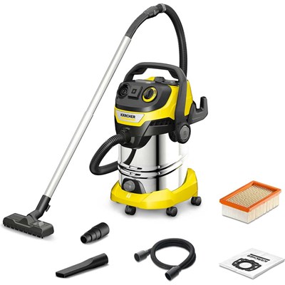 Karcher WD 6 P Premium Wet and Dry Vacuum Cleaner 30L