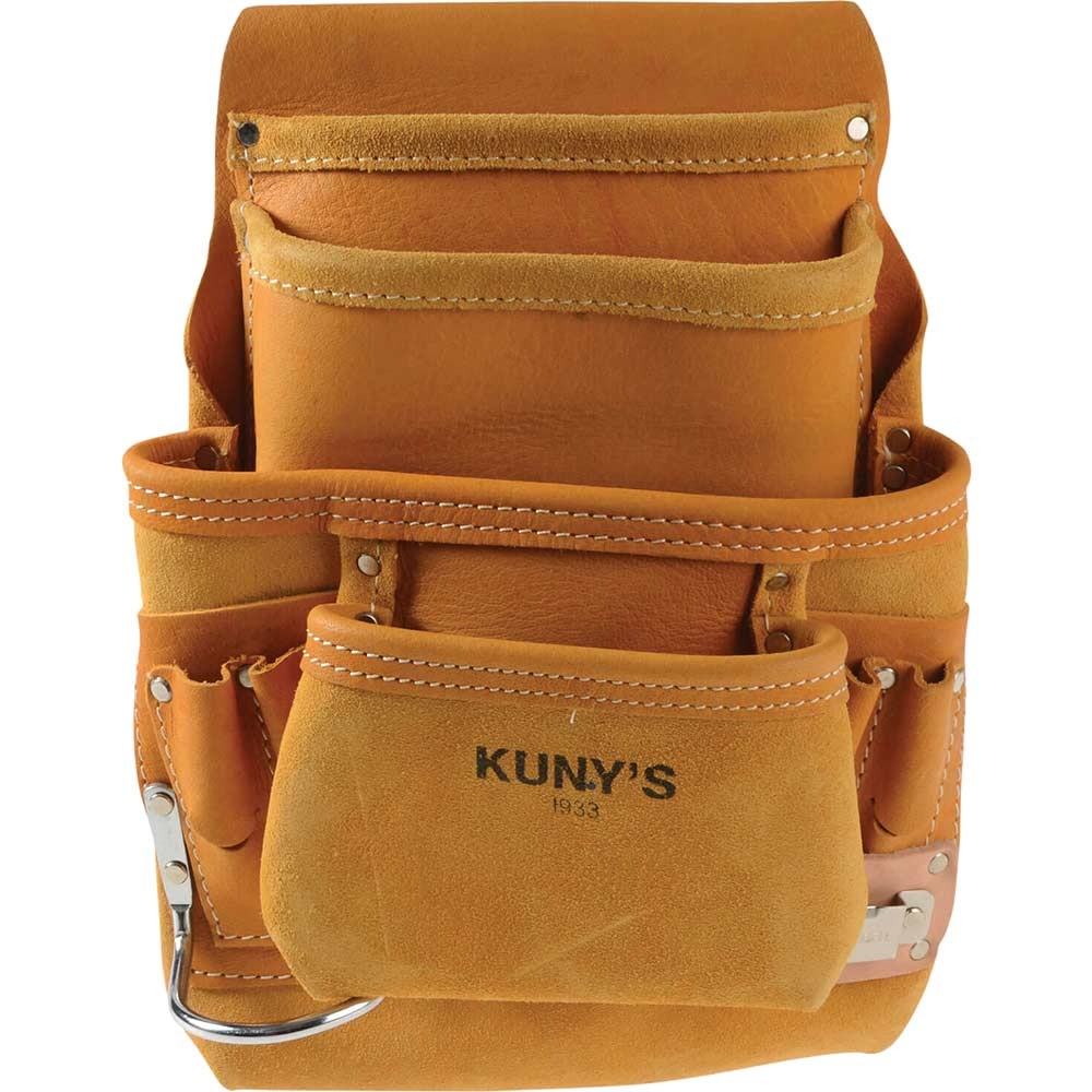 Kunys 10 Pocket Carpenters Nail and Tool Bag | Tool Holders u0026 Pouches
