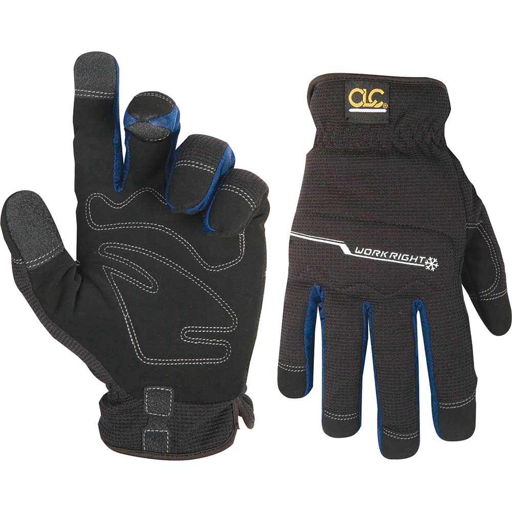 Kunys Flex Grip Workright Lined Winter Gloves - Size XL