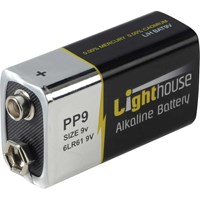 Lighthouse 9v High Peformance Alkaline Battery Lighthouse 9v High Peformance Alkaline Battery
