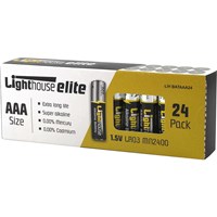 Lighthouse LR03 Extra Long Life AAA Alkaline Batteries Lighthouse LR03 Extra Long Life AAA Alkaline Batteries
