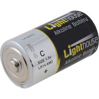 Lighthouse LR14 Extra Long Life C Alkaline Batteries Lighthouse LR14 Extra Long Life C Alkaline Batteries