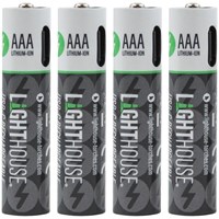 Lighthouse USB-C Rechargeable Li-ion AAA Battery 