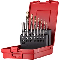 Dormer L115 No 101 14 Piece Hss Metric Tap and Drill Set Dormer L115 No 101 14 Piece Hss Metric Tap and Drill Set