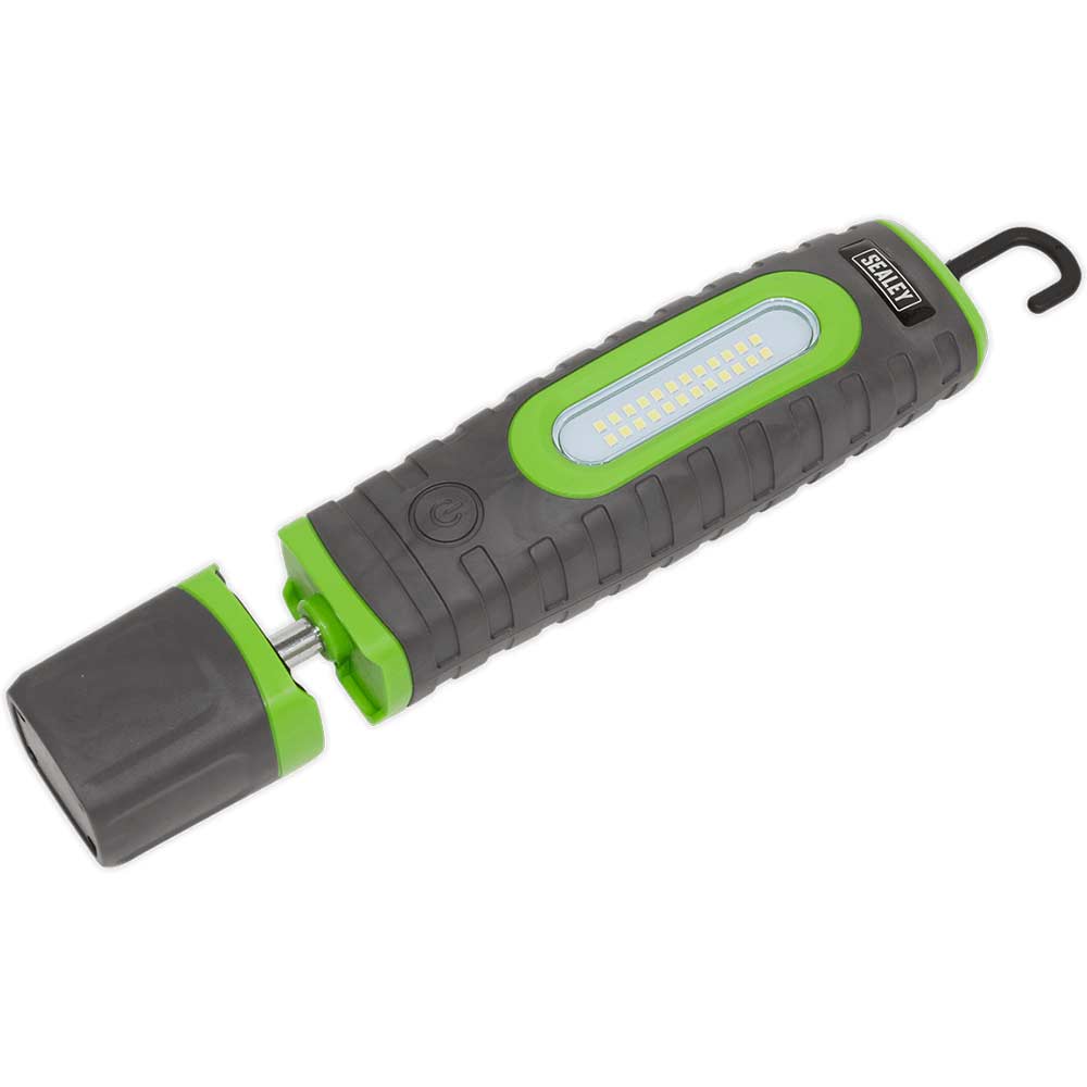 Sealey Green Rechargeable 360 Inspection Lamp And Batteries Size 2