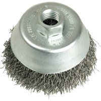Lessmann Crimped Steel Wire Cup Brush Lessmann Crimped Steel Wire Cup Brush