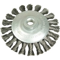 Lessmann 0.35 Steel Wire Conical Knot Brush Lessmann 0.35 Steel Wire Conical Knot Brush
