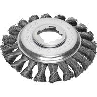 Lessmann X Lock Non Sparking Knotted Wire Wheel  Lessmann X Lock Non Sparking Knotted Wire Wheel