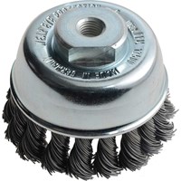 Lessmann 0.5 Steel Wire Knot Cup Brush