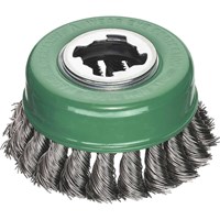 Lessmann X Lock Non Sparking Stainless Steel Wire Cup Brush  Lessmann X Lock Non Sparking Stainless Steel Wire Cup Brush