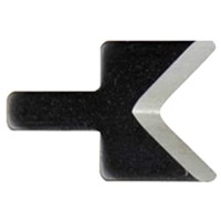 Noga V Cut L3-BL3001 1-8 mm Wide Double Edge Deburring Blade Noga V Cut L3-BL3001 1-8 mm Wide Double Edge Deburring Blade