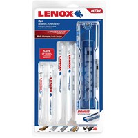 Lenox 9 Piece Reciprocating Sabre Saw Blade Set  Lenox 9 Piece Reciprocating Sabre Saw Blade Set