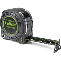 Crescent Lufkin Shockforce Night Eye Dual Sided Tape Measure