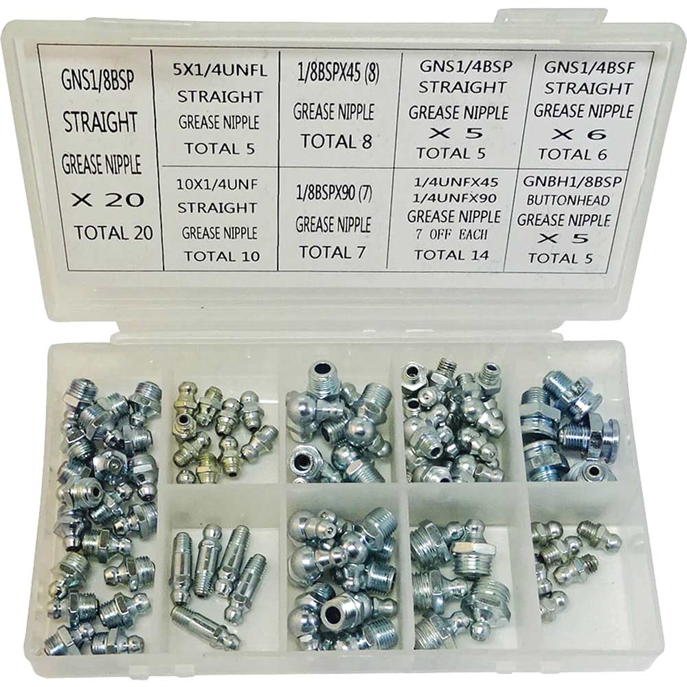 Lumatic Grease Nipple Selection Box Imperial